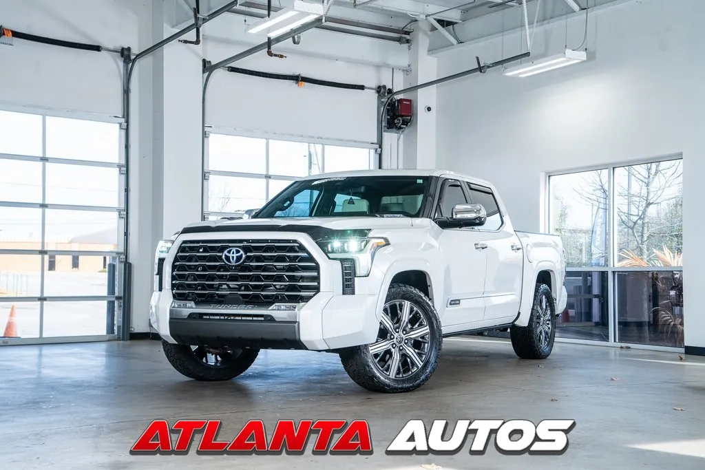 Gray 2023 Toyota Tundra Hybrid Capstone for sale in Marietta, GA