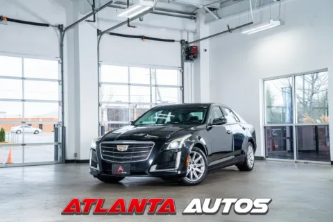 Black 2015 Cadillac CTS 2.0L Turbo Luxury for sale in Marietta, GA