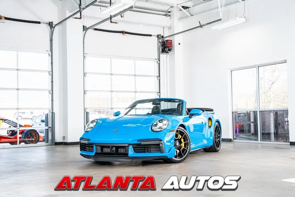 Blue 2022 Porsche 911 Turbo S for sale in Marietta, GA
