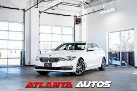 White 2018 BMW 5 Series 540i xDrive for sale in Marietta, GA