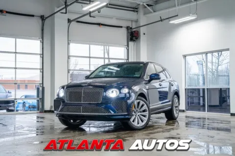 Blue 2021 Bentley Bentayga V8 for sale in Marietta, GA