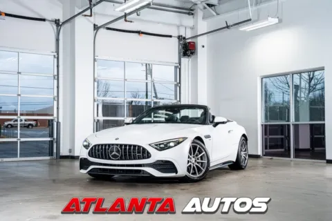 White 2023 Mercedes-Benz SL-Class SL 43 AMG for sale in Marietta, GA