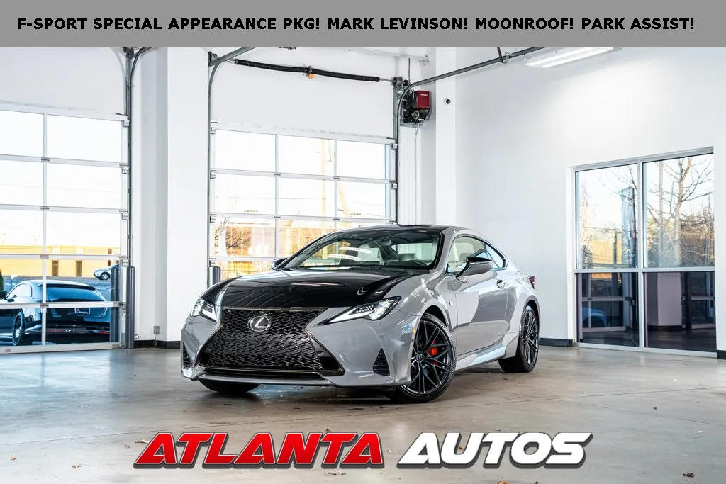 Black 2023 Lexus RC 350 F Sport for sale in Marietta, GA