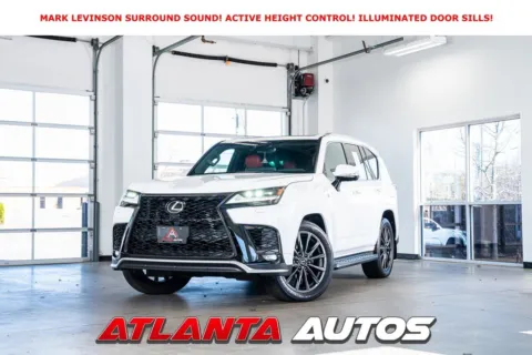 White 2024 Lexus LX 600 F SPORT for sale in Marietta, GA