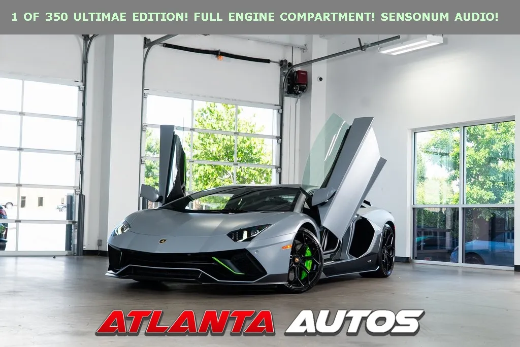 Gray 2022 Lamborghini Aventador LP 780-4 Ultimae for sale in Marietta, GA