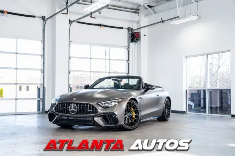 Gray 2023 Mercedes-Benz SL-Class SL 55 AMG for sale in Marietta, GA