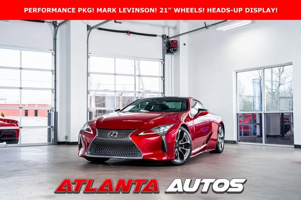 Red 2019 Lexus LC 500 for sale in Marietta, GA