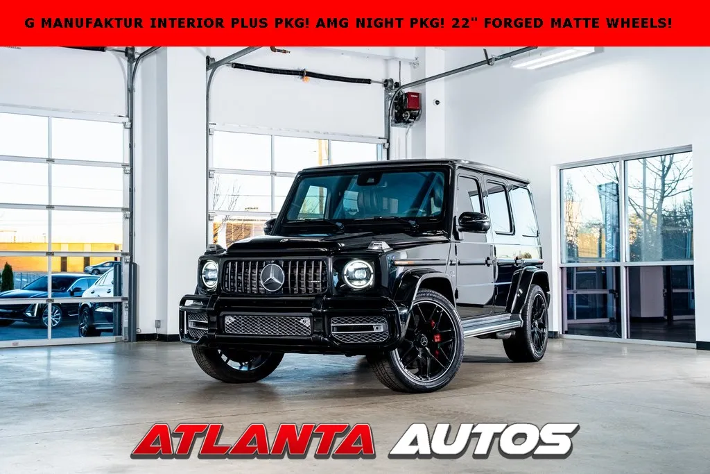 Black 2020 Mercedes-Benz G-Class G 63 AMG for sale in Marietta, GA