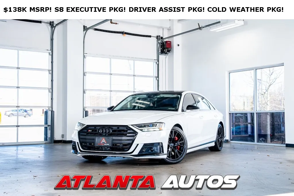White 2020 Audi S8 4.0T for sale in Marietta, GA