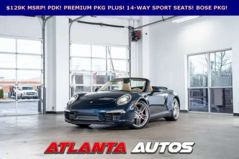 Blue 2013 Porsche 911 Carrera S for sale in Marietta, GA