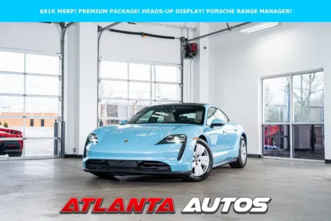 Blue 2021 Porsche Taycan for sale in Marietta, GA