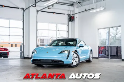 Blue 2021 Porsche Taycan for sale in Marietta, GA