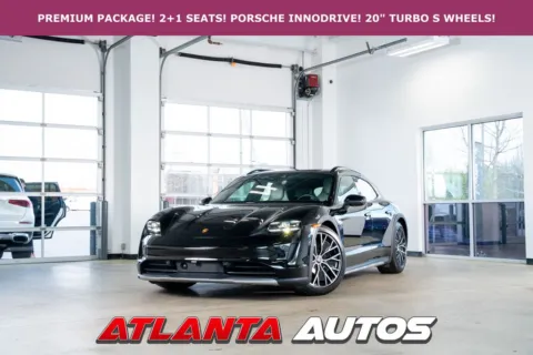 Black 2024 Porsche Taycan Cross Turismo 4S for sale in Marietta, GA