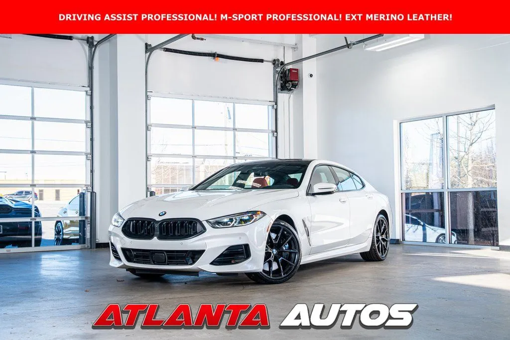 White 2024 BMW 8 Series 840 for sale in Marietta, GA