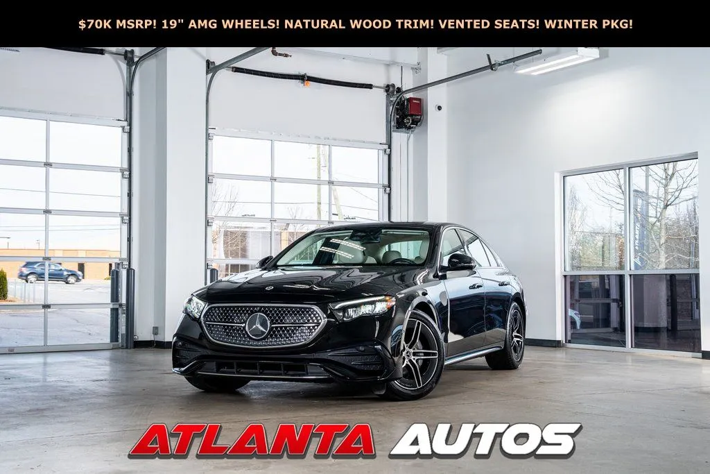Black 2025 Mercedes-Benz E-Class E 350 for sale in Marietta, GA