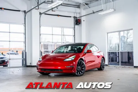 Red 2023 Tesla Model 3 Performance for sale in Marietta, GA