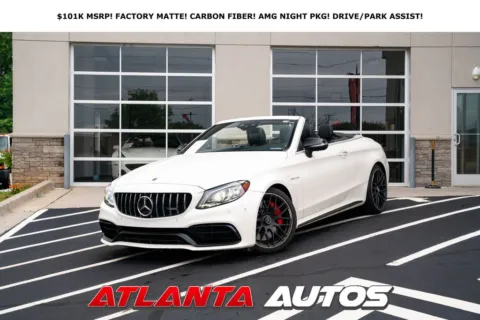 White 2021 Mercedes-Benz C-Class C 63 S AMG for sale in Marietta, GA
