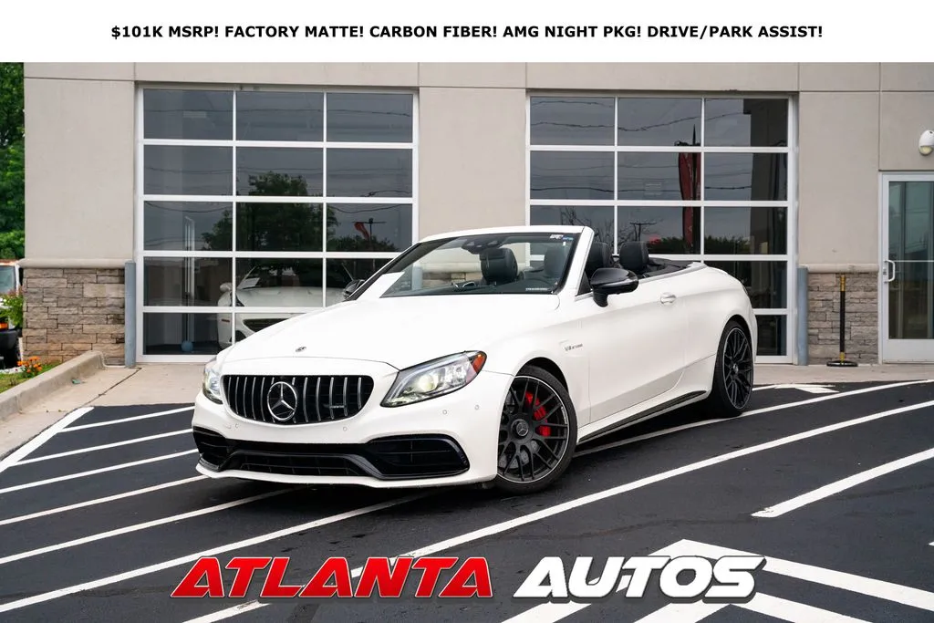 White 2021 Mercedes-Benz C-Class C 63 S AMG for sale in Marietta, GA