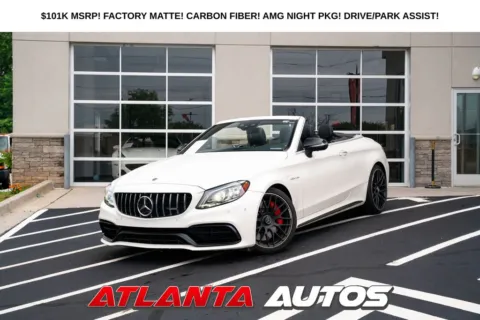 White 2021 Mercedes-Benz C-Class C 63 S AMG for sale in Marietta, GA