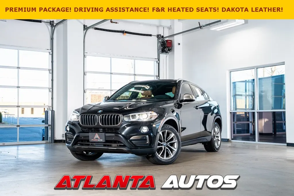 Black 2018 BMW X6 xDrive35i for sale in Marietta, GA