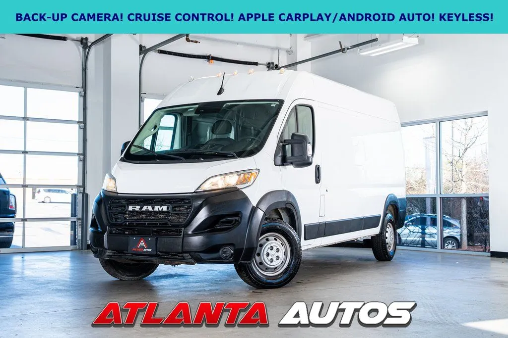 White 2023 Ram ProMaster 2500 High Roof for sale in Marietta, GA