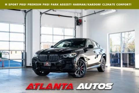 Black 2023 BMW X6 xDrive40i for sale in Marietta, GA