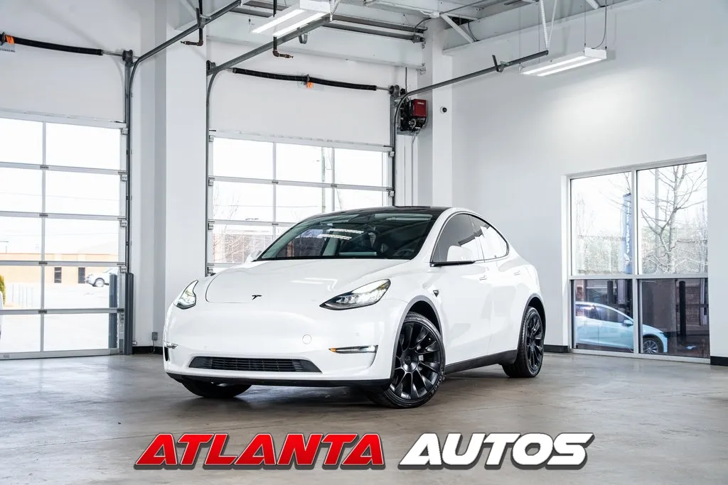 White 2022 Tesla Model Y Long Range for sale in Marietta, GA