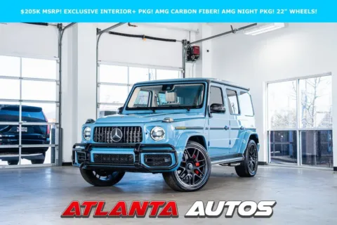 Blue 2023 Mercedes-Benz G-Class G 63 AMG for sale in Marietta, GA