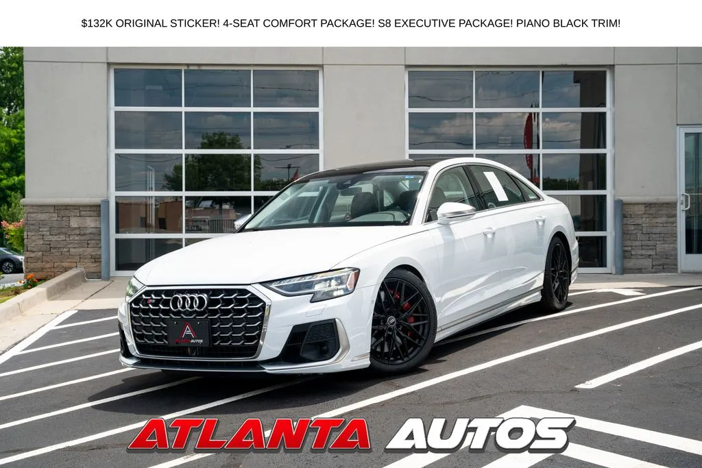 White 2023 Audi S8 4.0T for sale in Marietta, GA