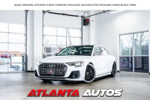 White 2023 Audi S8 4.0T for sale in Marietta, GA