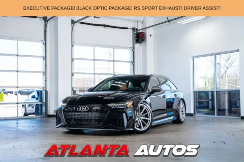 Black 2024 Audi RS 6 Avant performance 4.0T for sale in Marietta, GA