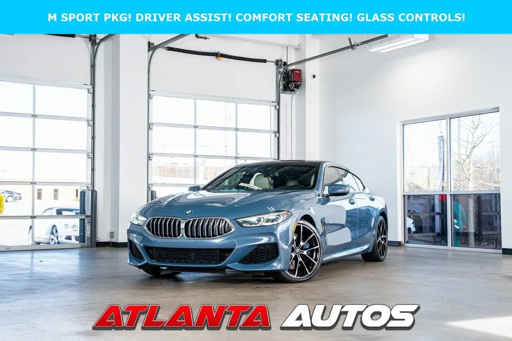 Blue 2020 BMW 8 Series 840 for sale in Marietta, GA