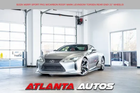 Silver 2018 Lexus LC 500 for sale in Marietta, GA