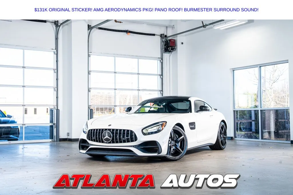 White 2020 Mercedes-Benz AMG GT for sale in Marietta, GA