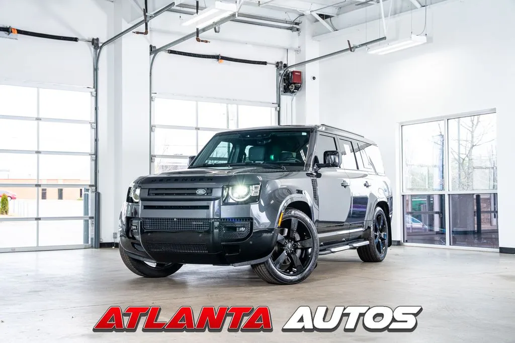 Gray 2023 Land Rover Defender 130 X-Dynamic SE for sale in Marietta, GA