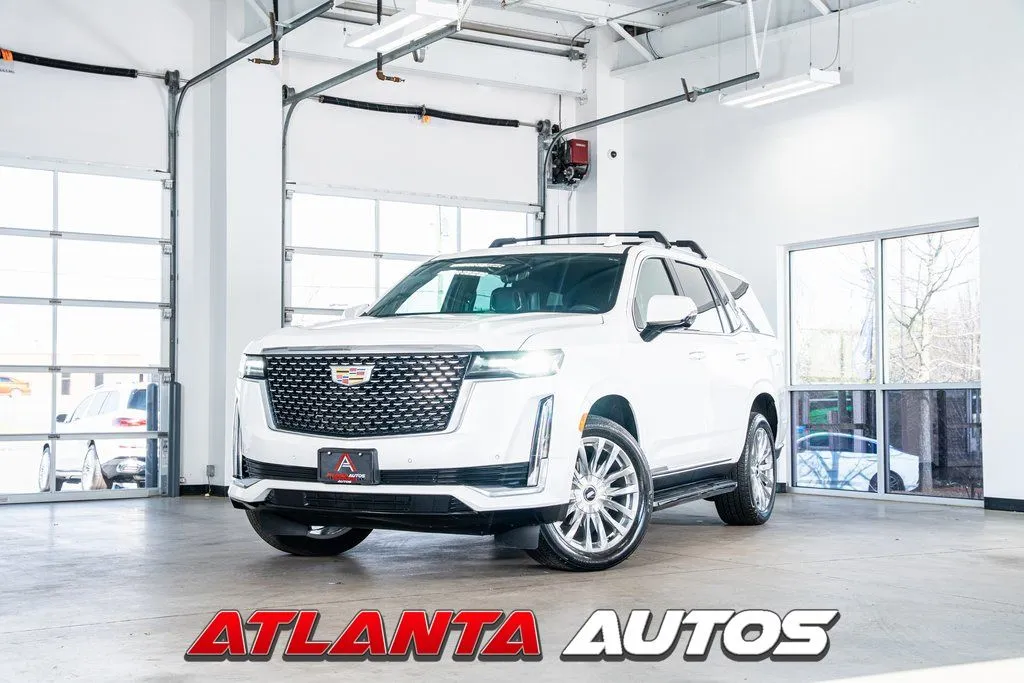 White 2023 Cadillac Escalade Premium Luxury for sale in Marietta, GA