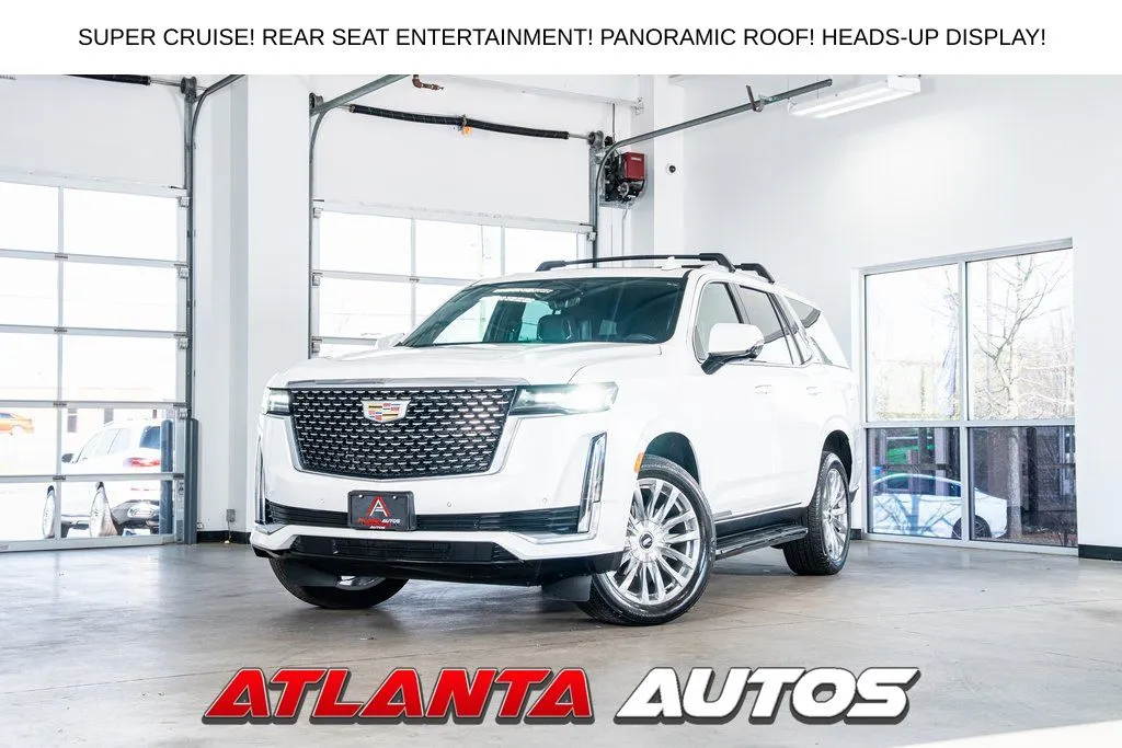 White 2023 Cadillac Escalade Premium Luxury for sale in Marietta, GA