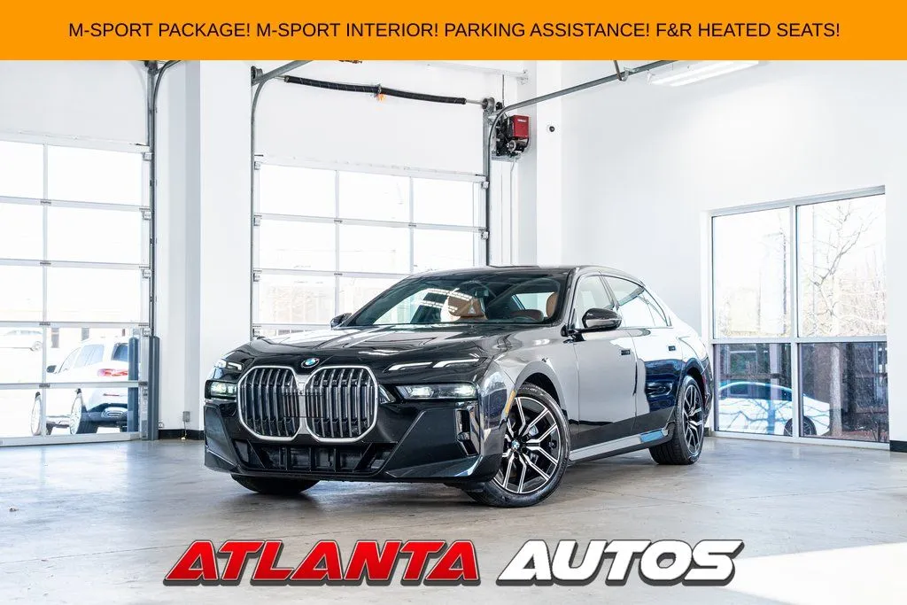 Black 2023 BMW 7 Series 740i for sale in Marietta, GA