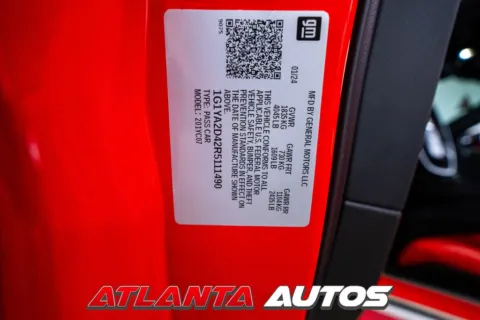 Red 2024 Chevrolet Corvette Stingray for sale in Marietta, GA