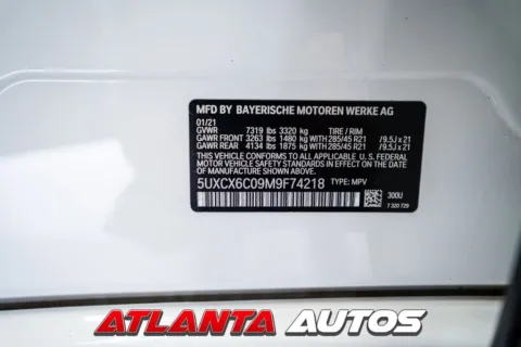 White 2021 BMW X7 M50i for sale in Marietta, GA