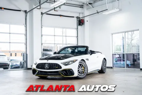 Black 2022 Mercedes-Benz SL-Class SL 55 AMG for sale in Marietta, GA