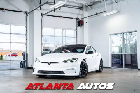 White 2022 Tesla Model S Plaid for sale in Marietta, GA