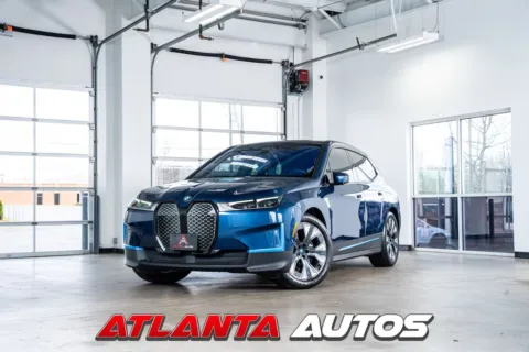 Blue 2023 BMW iX xDrive50 for sale in Marietta, GA