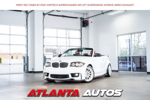 White 2011 BMW 1 Series 128i for sale in Marietta, GA