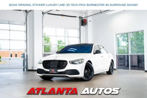 White 2022 Mercedes-Benz S-Class S 500 for sale in Marietta, GA