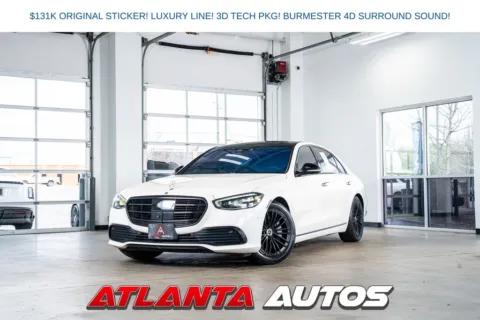 White 2022 Mercedes-Benz S-Class S 500 for sale in Marietta, GA