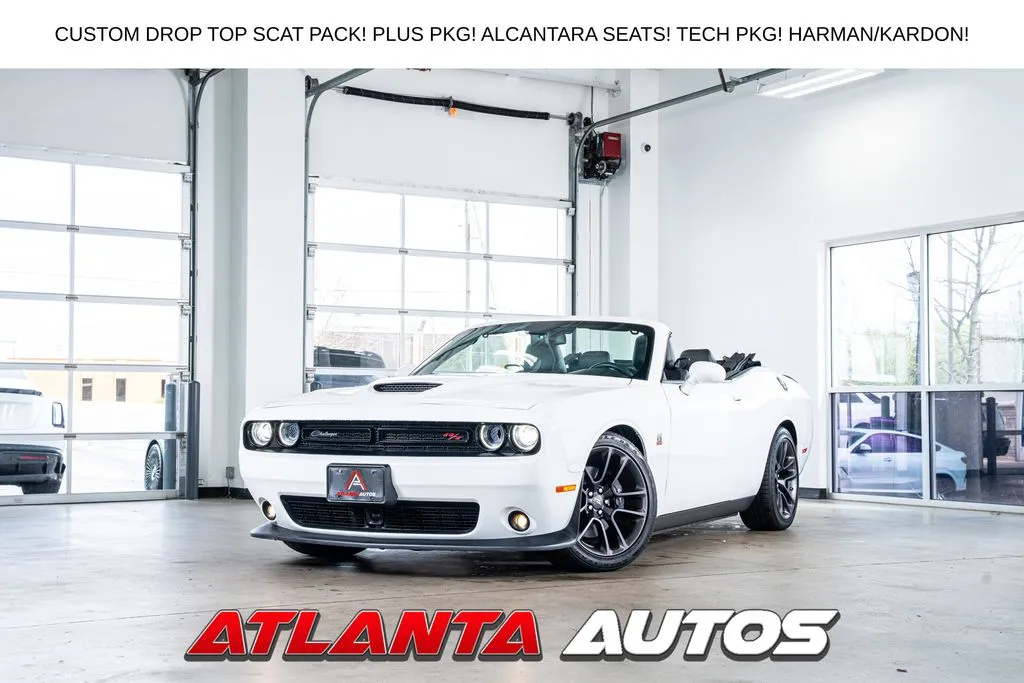 White 2023 Dodge Challenger R/T Scat Pack for sale in Marietta, GA