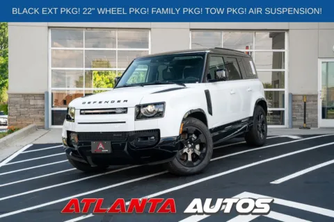 White 2023 Land Rover Defender 110 X-Dynamic SE for sale in Marietta, GA