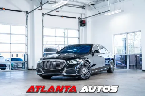 Black 2022 Mercedes-Benz S-Class Maybach S 580 for sale in Marietta, GA