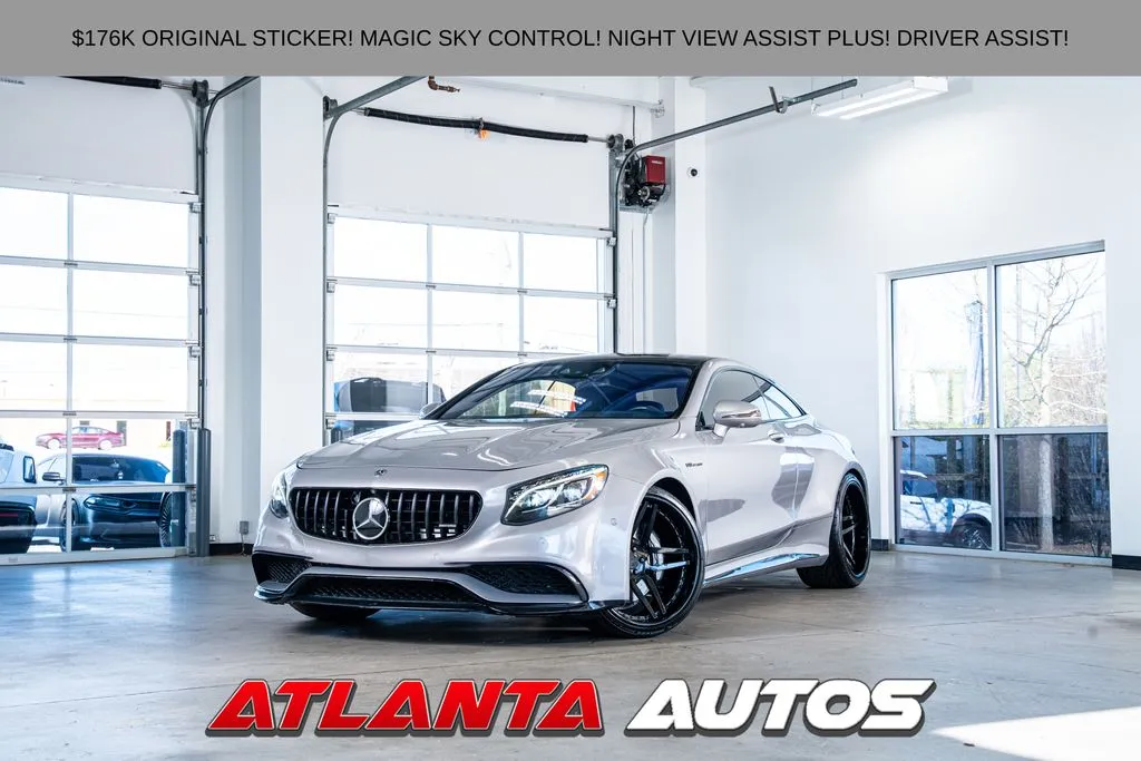 Gray 2015 Mercedes-Benz S-Class S 63 AMG for sale in Marietta, GA